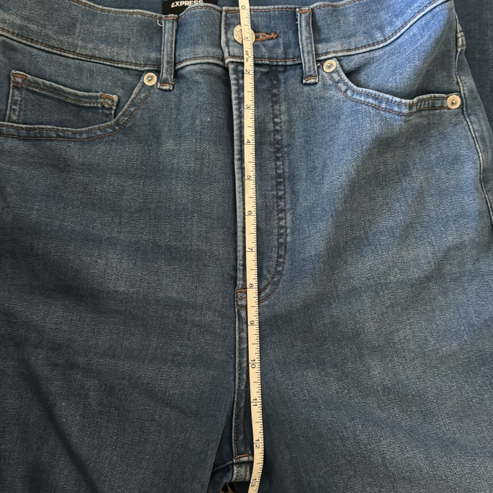 Express Super High Rise Slim Leg Jean - Picture 7 of 7